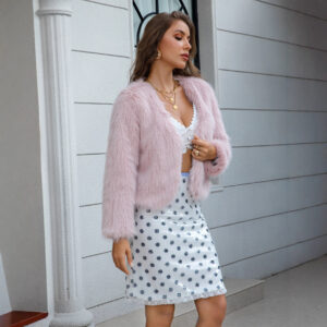 Women's Fur-trimmed Elegant Lady Coat