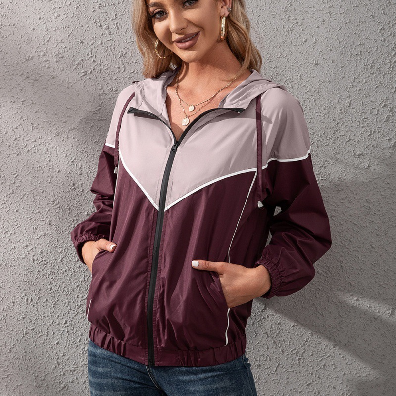 Women's Jacket Hooded Waterproof Jacket Coat Top - Image 3