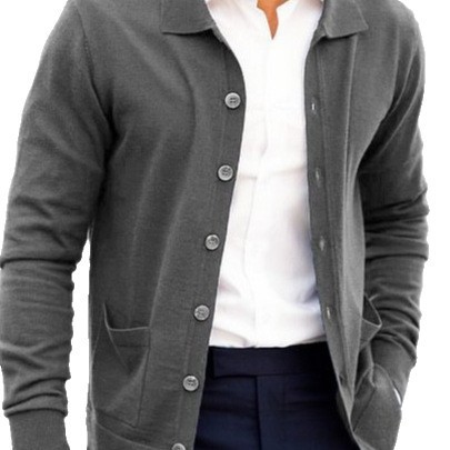 Loose Slimming And Fashionable Single-breasted Sweater Coat - Image 4