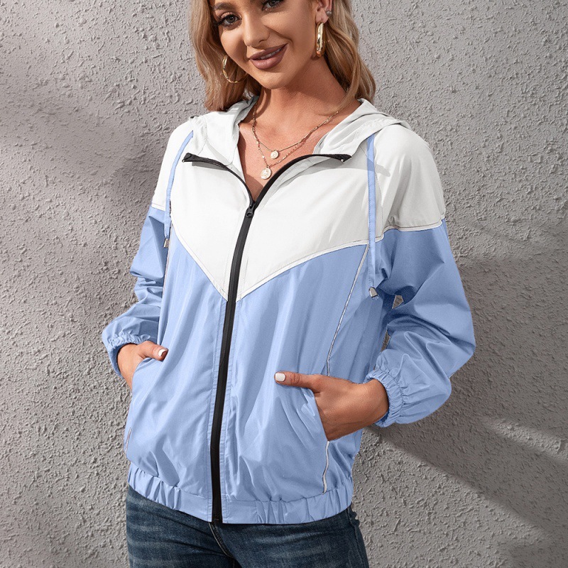 Women's Jacket Hooded Waterproof Jacket Coat Top - Image 2