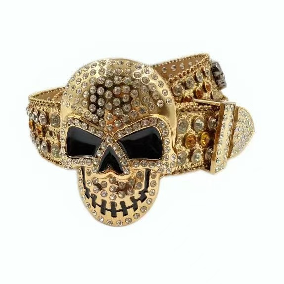 Halloween Subculture Skull Hip Hop Decoration Belt - Image 8