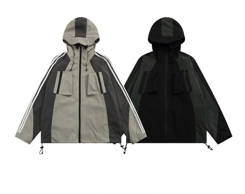 Outdoor Jacket Coat Men's Niche Hooded Jacket - Image 2