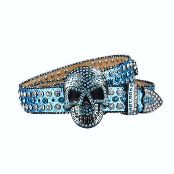 Halloween Subculture Skull Hip Hop Decoration Belt - Image 5